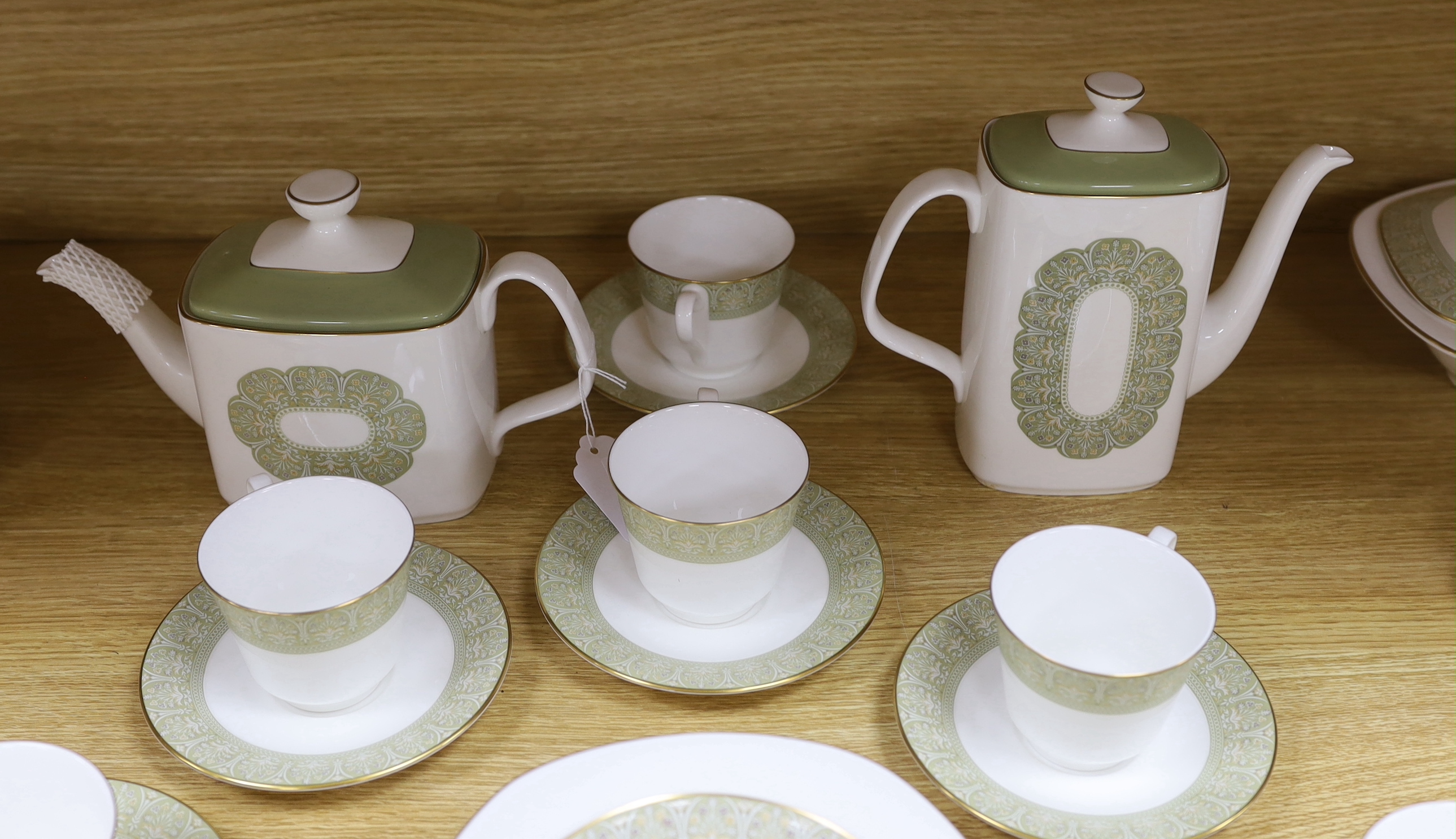 A Royal Doulton bone china dinner and tea service, Sonnet pattern